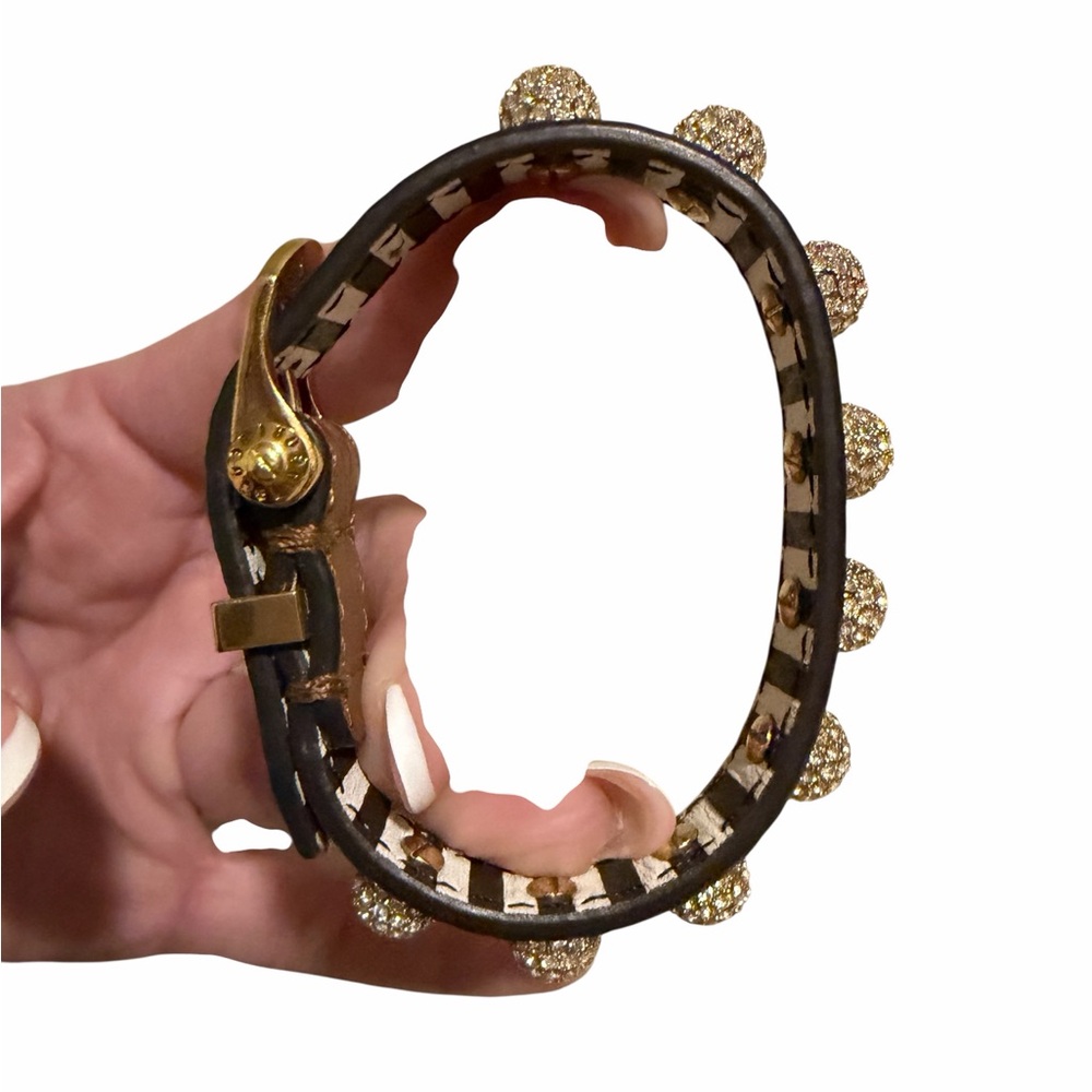 Henri Bendel Gold and Brown Bracelet - Picture 5 of 7
